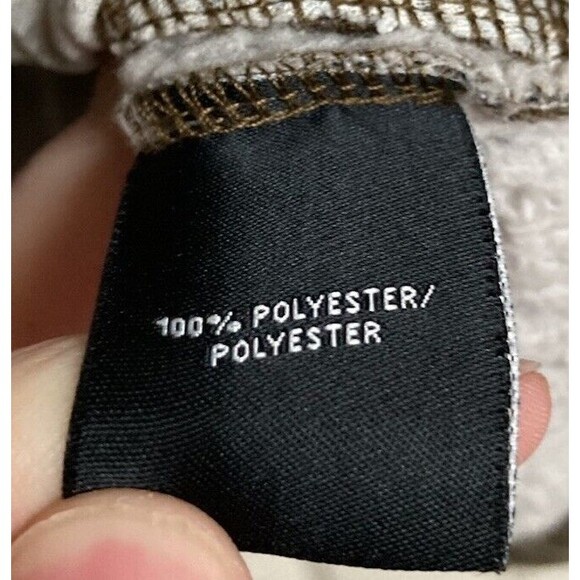 Women's Kuhl Hooded Full Zip Sherpa Fleece Vest Beige Size Large - Picture 11 of 13